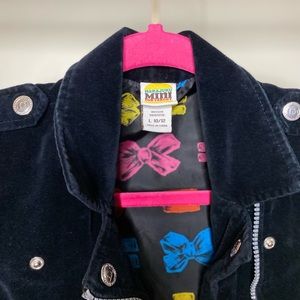 Harajuku Mini Girls Black Velvet Jacket